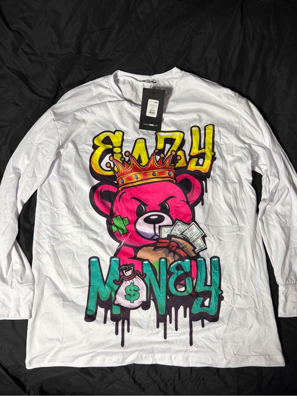 Easy Money Teddy Long Sleeve Top